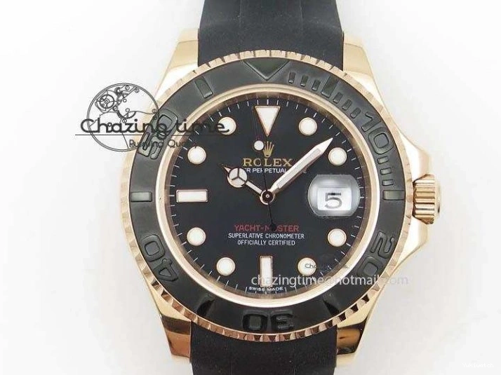 Oysterflex Bezel Clean on Ceramic DD4131 1:1 SS Dial 126519 Black Black Rubber Edition Best Stick Strap Daytona 0518